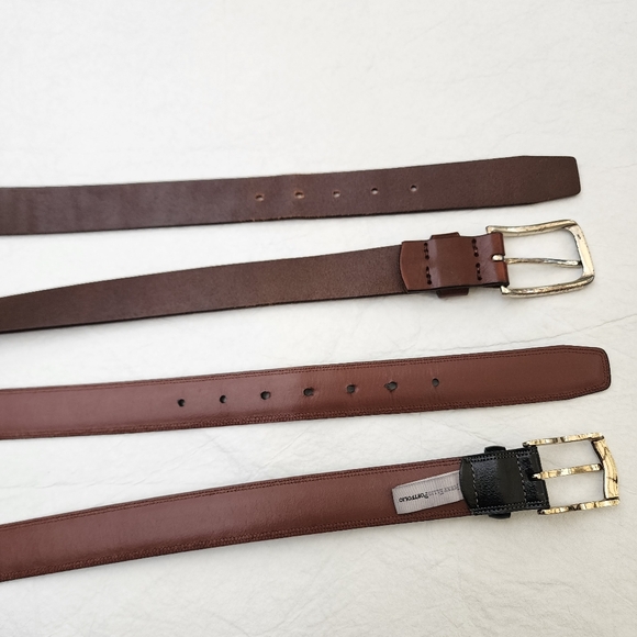 Men's belts, size 40, lot of 2 - Picture 8 of 12